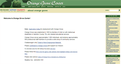 Desktop Screenshot of orangegrovecenter.org