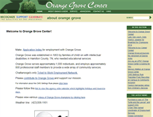 Tablet Screenshot of orangegrovecenter.org